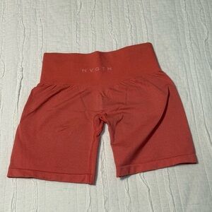 NVGTN Women's Coral Pink Pro Shorts